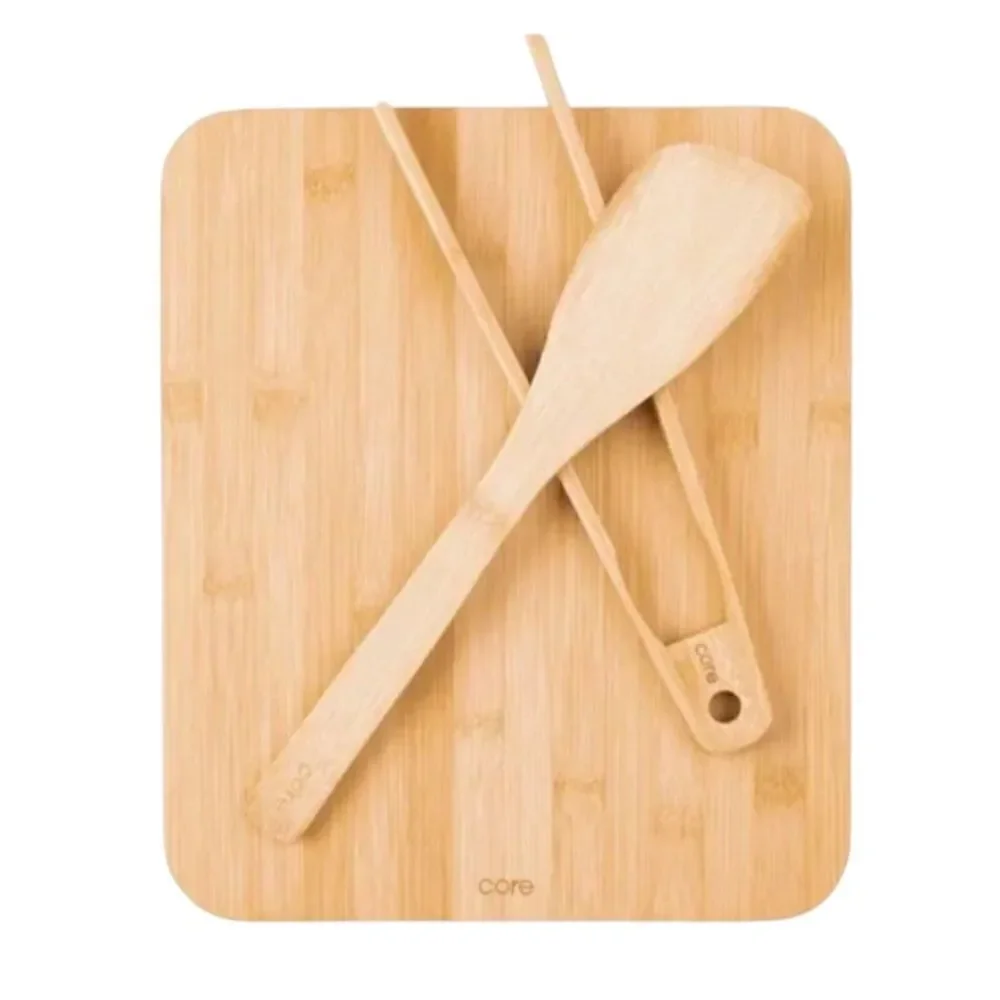 NEW in Original Packaging CORE 3 Piece Bamboo Serving Board Set
